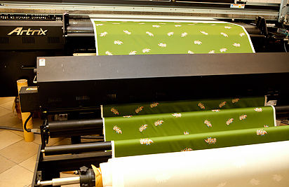 Printing on natural fabrics